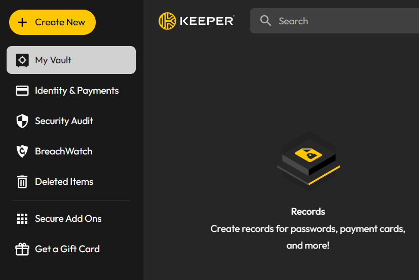 Login record and password generator - hide the password